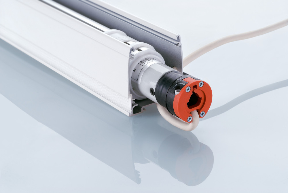 Quiet Mark Silent Gliss Electrically Operated Roman Blind Systems